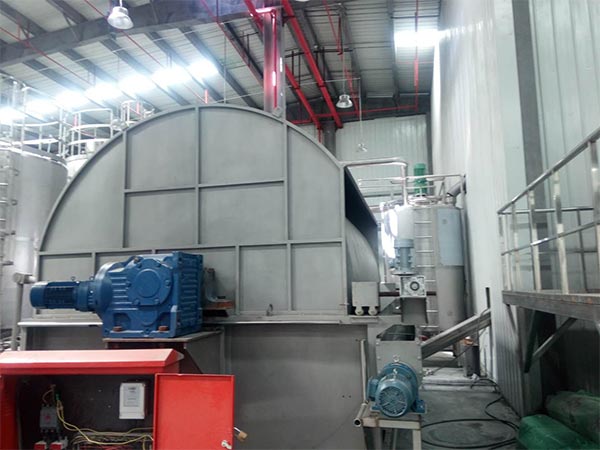 เครื่องกรองสูญญากาศโรตารี่ Precoat Discharge